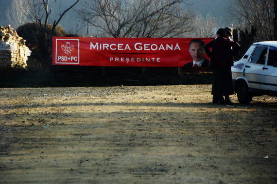 Mircea Geoană votat de ţărani